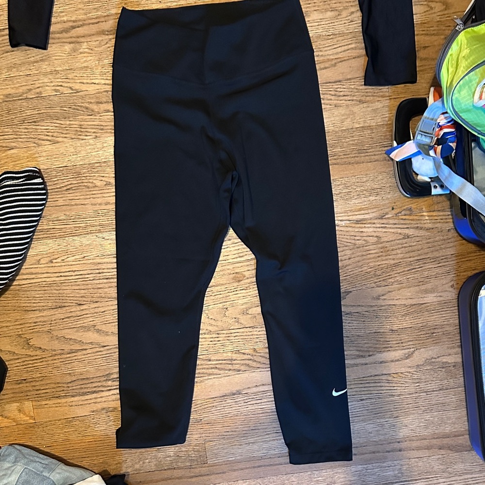 Nike Kids Black Active Leggings